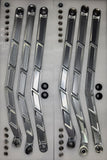 Elektric Offroad Designs 2017+ Can Am X3 Maverick Volt Billet Radius Rods Anodized Clear (RS 72" Model Only)