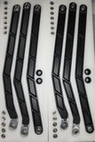 Elektric Offroad Designs 2017+ Can Am X3 Maverick Volt Billet Radius Rods Anodized Black (RS 72" Model Only)