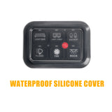 Auxbeam - BC60 6 GANG LED SWITCH PANEL, OFF ROAD LIGHT CONTROLLER (GREEN)