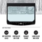 SuperComp Can-Am Commander Vented Front Windshield