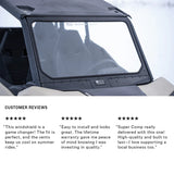 SuperComp Can-Am Commander Vented Front Windshield