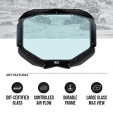 SuperComp Can-Am Maverick X3 Glass Front Windshield