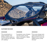 SuperComp Can-Am Maverick X3 Glass Front Windshield