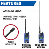 Long Range Antenna for R1 / RDH-X / ABH7 Handheld Radio by Rugged Radios