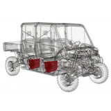 2026-2027 Can-Am® Defender HD11 Plug-&-Play Dual 10" Ported Subwoofer Add-On Kit