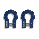 3/4'' Extreme duty Aluminum D-Shackle set (9T)-Ceramic coated (LIFETIME WARRANTY*)-Raw Shackles are scheduled for delivery during the week commencing July 1st