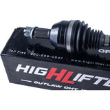 Outlaw DHT XL Axle Polaris RZR Pro Front (Left/Right) (ONLY for Long Travel Kit) by Highlifter