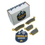 Yamaha WR250F/WR450F 2021-2026 Ceramic Brake Pad Set