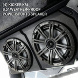 CanAm Defender | 2018-2027 HD10 & 2027 HD11 | 4-Speaker Overhead Sound Bar w/Kenwood Bluetooth and Kicker KM Speakers