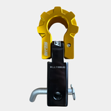 2'' Aluminum Hitch Receiver with Aluminum D-Shackle 9T (Lifetime Warranty)