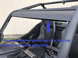 Maverick Trail, Maverick Sport, and 2021 Commander Hard Coated Polycarbonte Windshield by Extreme Metal Products