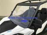 Maverick Trail, Maverick Sport, and 2021 Commander Hard Coated Polycarbonte Windshield by Extreme Metal Products