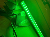 Can-Am Maverick/Sport/Trail DUAL COLOR 40" LED Light Bar Kit (Plug and Play) Green and White by Extreme Metal Products