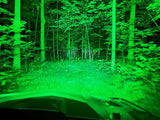 Can-Am Maverick/Sport/Trail DUAL COLOR 40" LED Light Bar Kit (Plug and Play) Green and White by Extreme Metal Products
