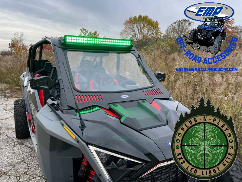 EMP RZR PRO-XP and Turbo R Dual Color LED Light Bar (Plug and Play)