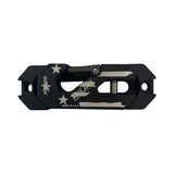 Side By Side / UTV Aluminum Recessed Winch Shackle with Fairlead Kit, closed latch (LIFE TIME WARRANTY*)