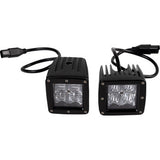 LIGHT LED 3" SQ GRN MSE by Moose Offroad