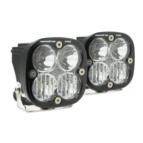 Squadron Pro Black LED Auxiliary Light Pod Pair - Universal