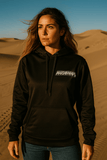 Marshin Whips Black Logo Hoodie