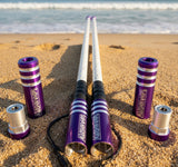 Game Changer LED Whip Set - Vibrant Purple