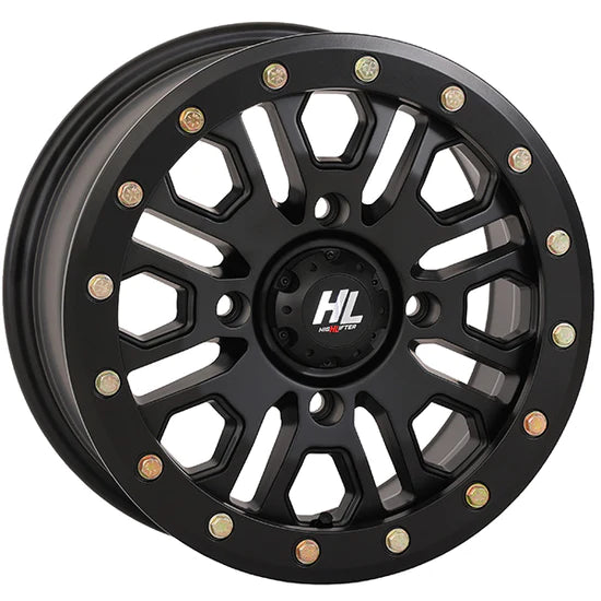 High Lifter HL23 Beadlock Wheel-Gun Matte Black