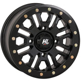 High Lifter HL23 Beadlock Wheel-Gun Matte Black