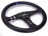 PRP FLAT STEERING WHEEL – LEATHER