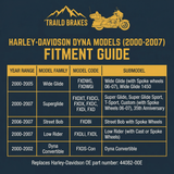 Harley-Davidson Dyna 2000-2007 Ceramic Brake Pad Set