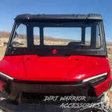 Honda Pioneer 1000 Deluxe Front Windshield 2026+ by DWA (Dirt Warrior Accessories)