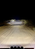 8 Light U-Con Interlocking Off Road LED Pod With Amber or White DRL Running Light