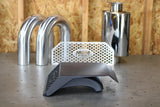 MGM Fabrication 22-24 Polaris Pro R High Flow Hood Scoops