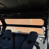 CFMOTO ZForce 950 Sport/Trail Rear Glass Windshield by Bent Metal