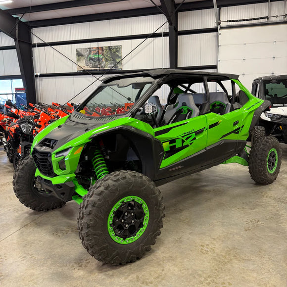 Kawasaki Teryx H2 Vented Glass Windshield by Bent Metal Offroad