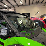 Kawasaki Teryx H2 Vented Glass Windshield by Bent Metal Offroad