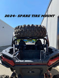 Polaris RZR XP 1000 Dual Clamp Spare Tire Mount (2024+) by Factory UTV