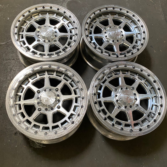 Metal FX 17X7 FORGED OUTLAW Beadlock Wheels