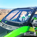 Kawasaki Teryx H2 Front Windshield w/ Intrusion Bars 2025+(Dirt Warrior Accessories)