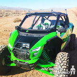 Kawasaki Teryx H2 Front Windshield w/ Intrusion Bars 2025+(Dirt Warrior Accessories)
