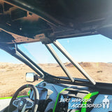 Kawasaki Teryx H2 Front Windshield w/ Intrusion Bars 2025+(Dirt Warrior Accessories)