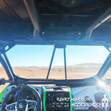 Kawasaki Teryx H2 Front Windshield w/ Intrusion Bars 2025+(Dirt Warrior Accessories)