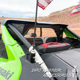 Kawasaki Teryx H2 Rear Windshield 2025+ by Dirt Warrior