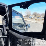 DWA (Dirt Warrior Accessories) Kawasaki Teryx KRX 1000 4-Seat 2023+ Cab Enclosure "THE VAULT" Upper Side Doors & Panels