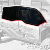 DWA (Dirt Warrior Accessories) Kawasaki Teryx KRX 1000 4-Seat 2023+ Cab Enclosure "THE VAULT" Upper Side Doors & Panels