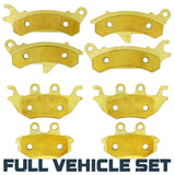 Kawasaki Ridge/Ridge Crew KWF 1000 2024-2026 Brass Brake Pad Set