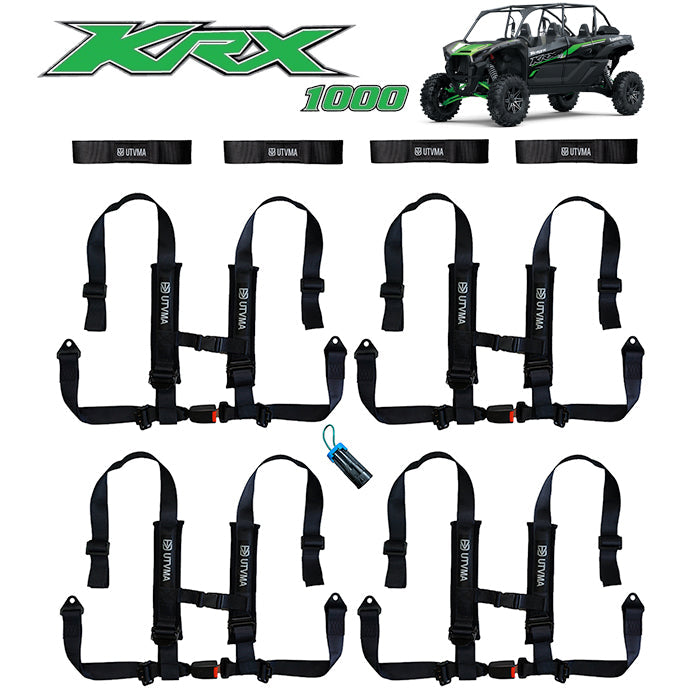 画像１画像２のセット　カエス　krk　ライキリ４点　スペアパーツ３点セット Kawasaki KRX Harness Kit (2023-2025) – Pro UTV Parts