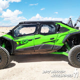 Kawasaki Teryx H2 1000 4-Seat 2025+ Cab Enclosure "THE VAULT" Upper Side Doors & Panels by Dirt Warrior
