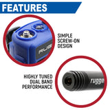 Long Range Antenna for R1 / RDH-X / ABH7 Handheld Radio by Rugged Radios