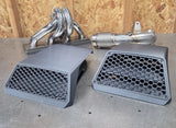 MGM Fabrication 22-24 Polaris Pro R High Flow Hood Scoops