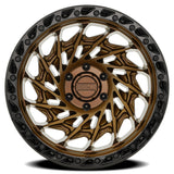Typhoon Truck | Smoked Bronze Center Gloss Black Lip
