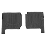 SMARTLINER Custom Fit Rugged Rubber Floor Liners For 2018-2025 Polaris Ranger Crew 1000 (6 Seater)